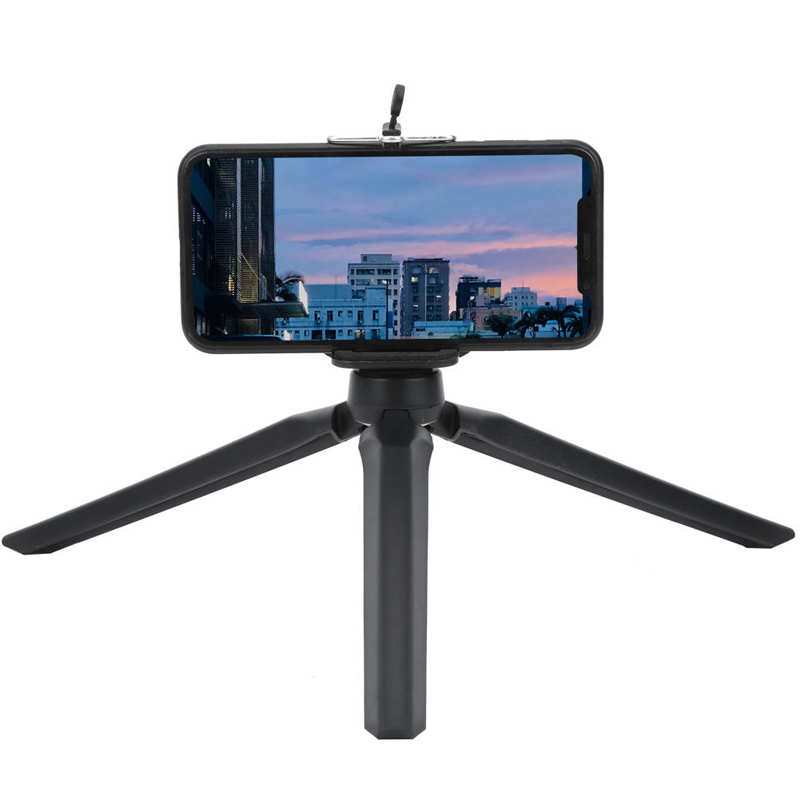 Statief Accessoires Mini Desktop Statief Draagbare Mobiele Telefoon Stand Beugel Met Telefoon Clip Voor Selfie Mini Statief Benen