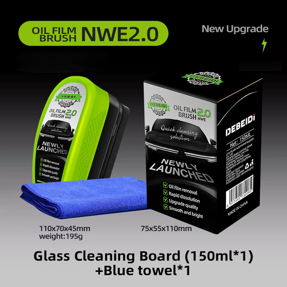 Detergente per vetri clear vision, strumento per la pulizia del parabrezza dell'auto, antiappannamento, impermeabile, universale, per la pulizia dei finestrini dell'auto