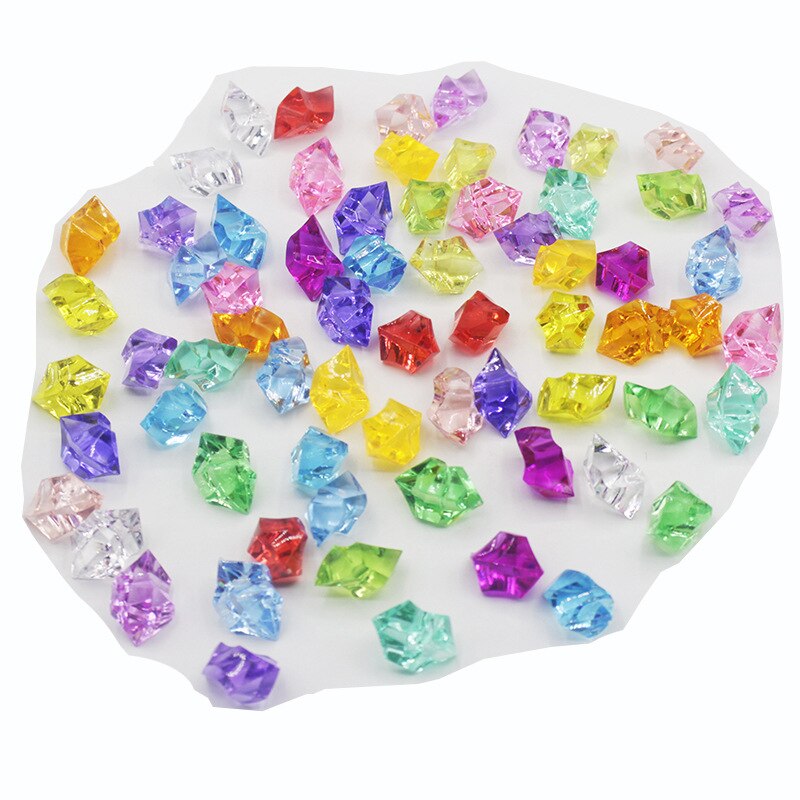 Cristaux en acrylique 250 pièces | Pierre d'aquarium, réservoir de poissons/fournitures de décoration de mariage, de jardin domestique