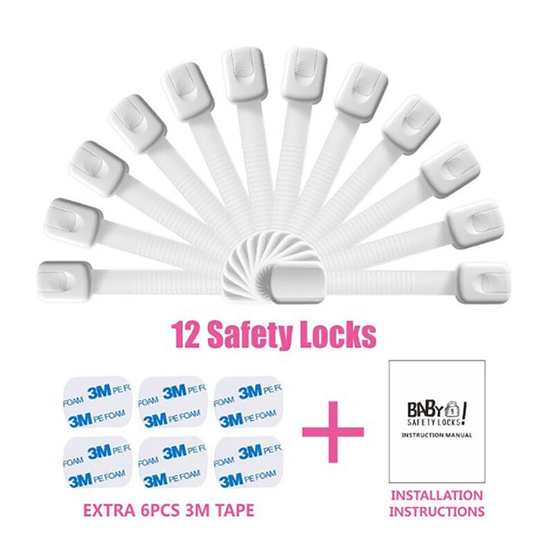 1 PCS Baby Kinder Sicherheit Schrank Schlösser Kinder Schublade Schrank Kühlschrank Tür Schreibtisch Kunststoff Schutz Locking Neue