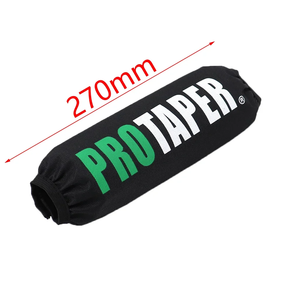 Protecteur universel de Suspension d'amortisseur arrière, 27cm 35cm, pour Yamaha Dirt Bike, housse de Protection pour moto, ATV, Quad, Scooter: green