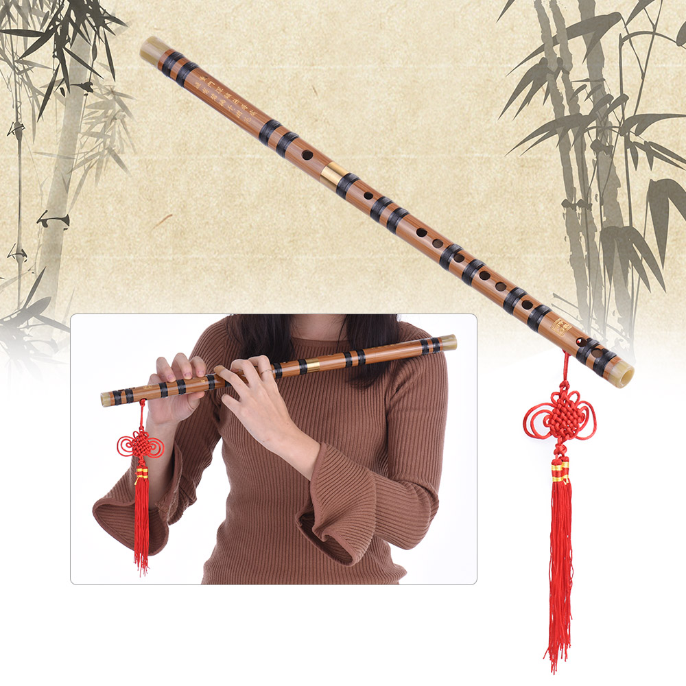 Llave de C/D/E/G/F Dizi flauta de bambú amargo conectable tradicional hecha a mano instrumento de viento de madera Musical chino
