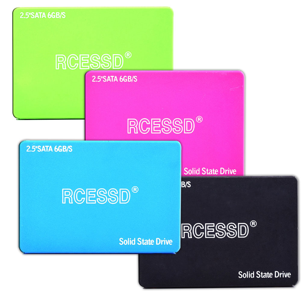 RCESSD plástico 2,5 pulgadas SATA SSD 128GB 256GB 512GB 1TB SSD 1TB disco interno de estado sólido 2,5 SSD SATA para ordenador portátil de escritorio