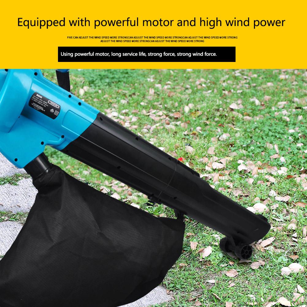 Leaf Vacuum 3 in 1 Multi-function Durable Electric Garden Leaf Blower with 45L Collection Bag Leaf Snow Mulcher