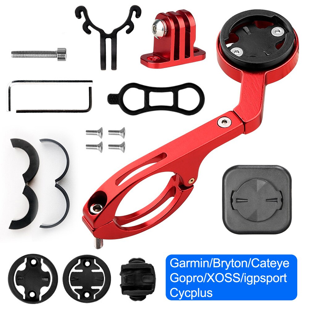 Bicycle Phone Holder Bikecycle Universal Mountain Bike Cell Phone Mount Motorcycle Mobile Support Stand: 211A Red