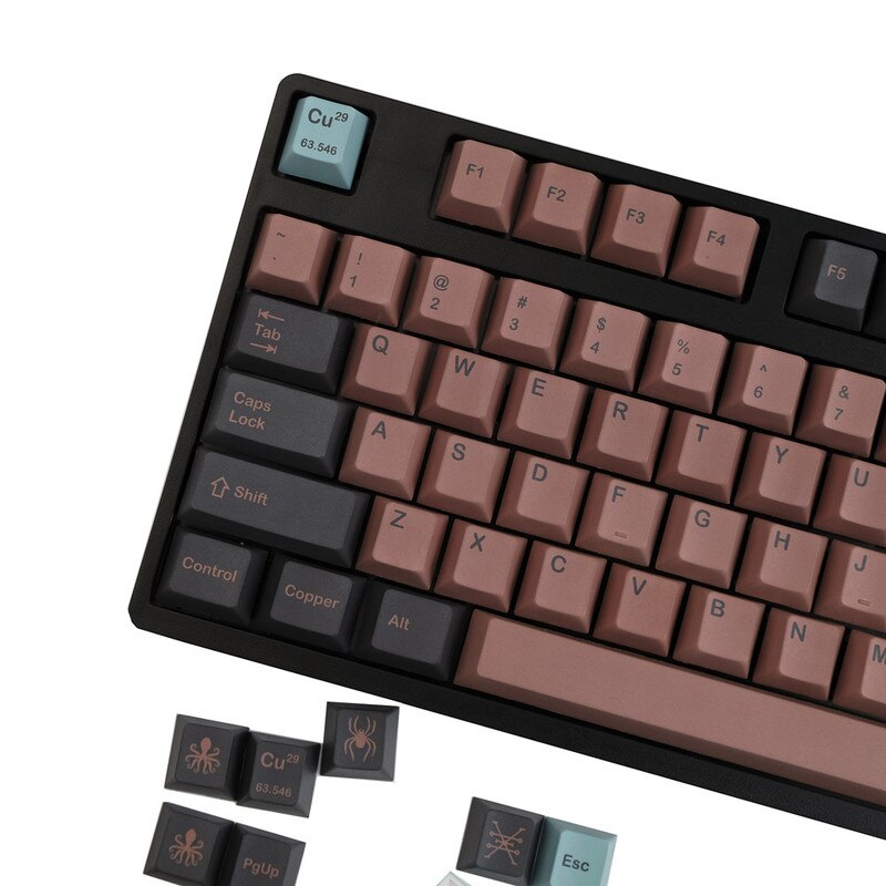 GMK Kupfer Tastenkappen PBT Farbstoff unterlegt Japanischen Schlüssel Kappen Kirsche Profil Keycap Mit 2,25 U 2,75 U 3U 7U Spacebar ISO Eingeben