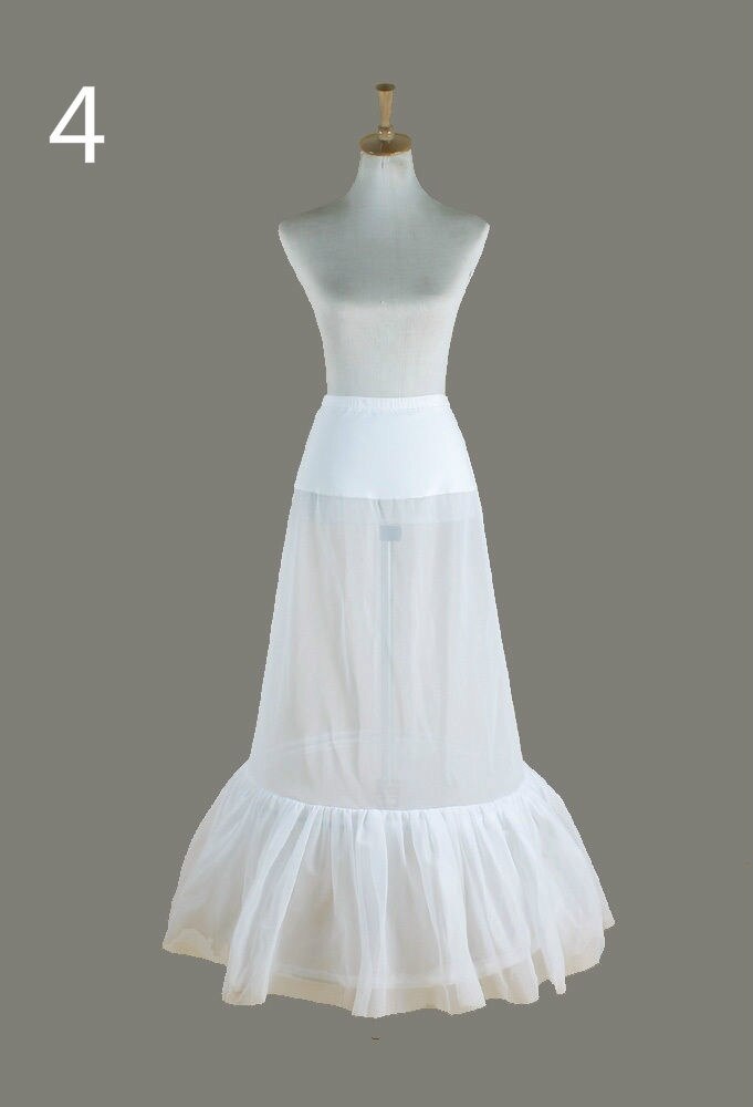 Enagua Sottogonna sottoveste da sposa Vestito da sposa de crinolina Hoopless: 4