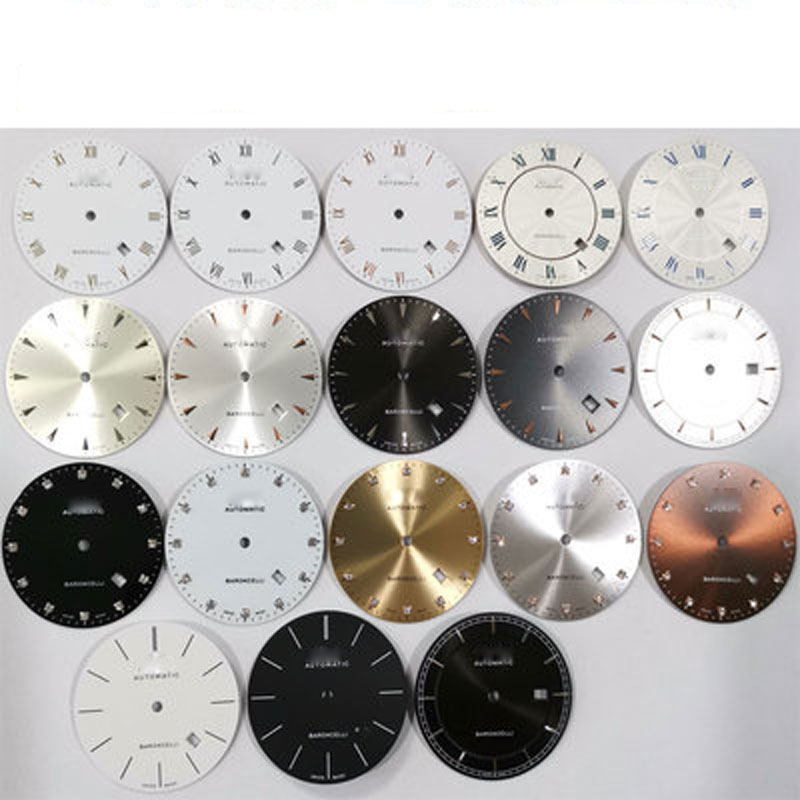 Reloj Mecánico M8600 para hombre, 34mm de diámetro, con texto, accesorios