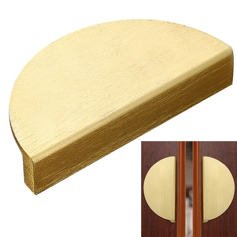 Semi Circle Cabinet Handles Door Pull Half Round Drawer Knob Cabinet Pulls Drawer Cupboard Kitchen Handle Hardware Accessories