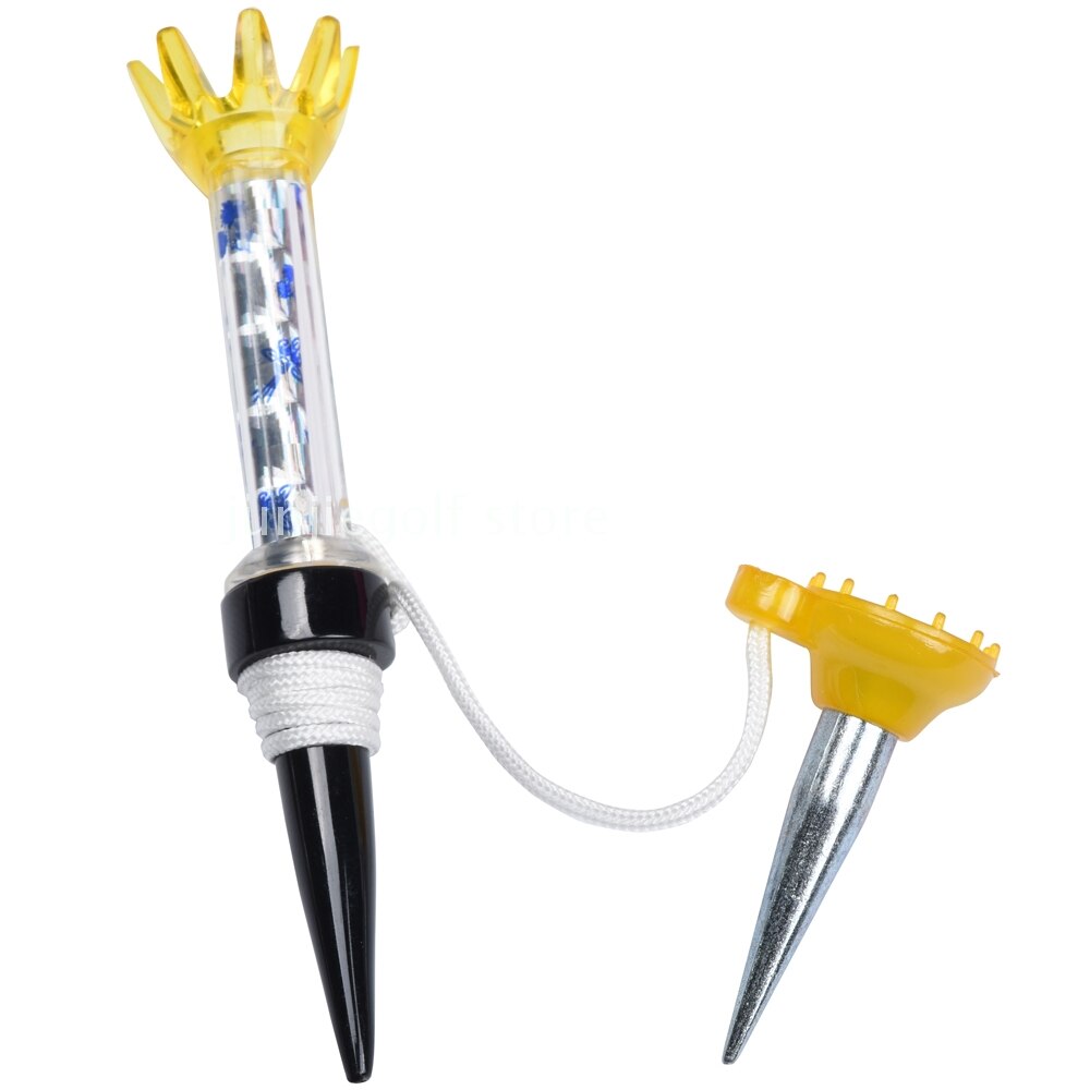 10pcs 80mm Golf Magnet tees Magnetic Step Down golf Tee Set with Anchor 8CM 3 Colors