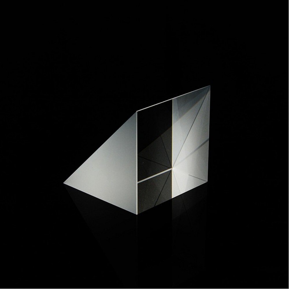 Optical Glass Right Angle Prism 30*30*30 Triangular Total Reflection Isosceles Mitsubishi Mirror Oblique Coating