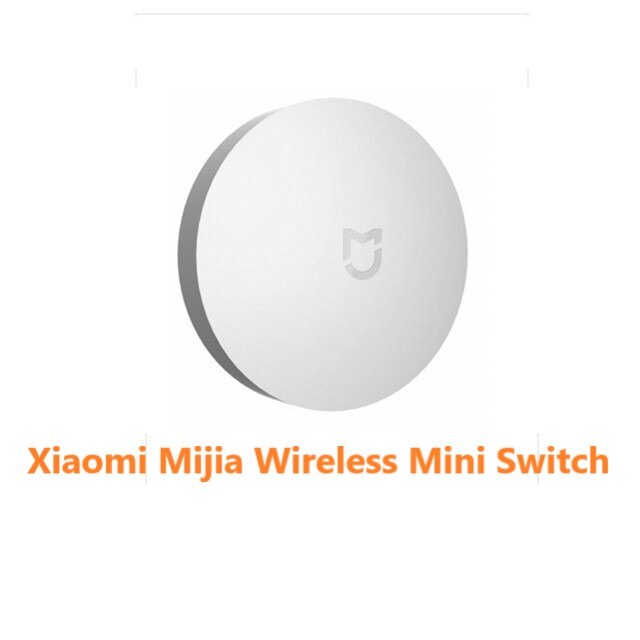 Xiaomi MIJIA 5 in 1 Smart Home Kit Multi-function gateway ZigBee Socket Hub Human Body Window Door Sensor Wireless Switch Mini: Wireless Switch