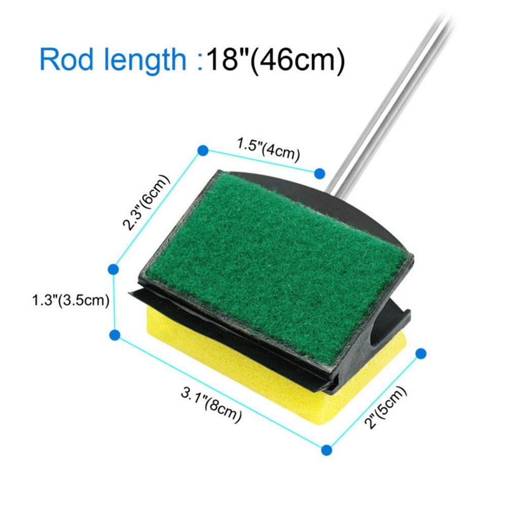 5 in 1 Aquarium Cleaning Tools Aquarium Tank Clean Set Fish Net Gravel Rake Algae Scraper Fork Sponge Brush Glass Cleaner
