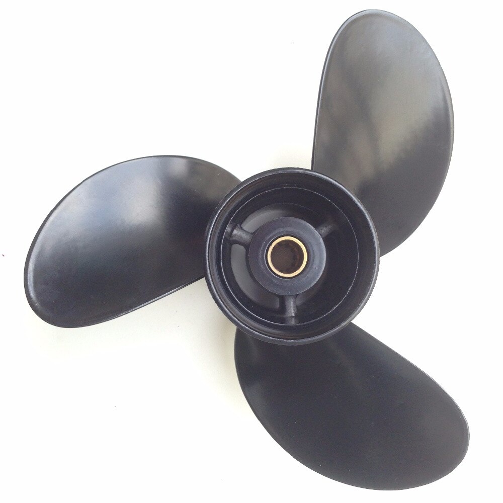 8.5x8.5 Voor 8-9.9 HP voor tohatsu propeller tohatsu buitenboordmotoren Aluminium Propeller 12 tand spline