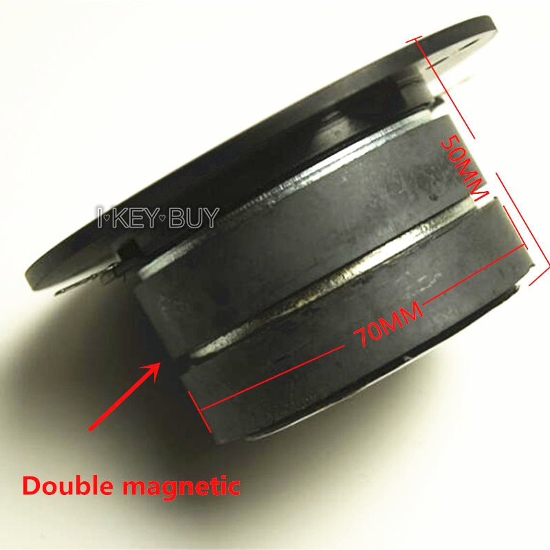 Podwójny głośnik magnetyczny 1 pc 4 Cal 8 om 100 W głośnik wysokotonowy gorączka jakości jedwabiu film o wysokiej dźwięk jasny KTV głośnik wysokotonowy 90mm 70mm 40mm