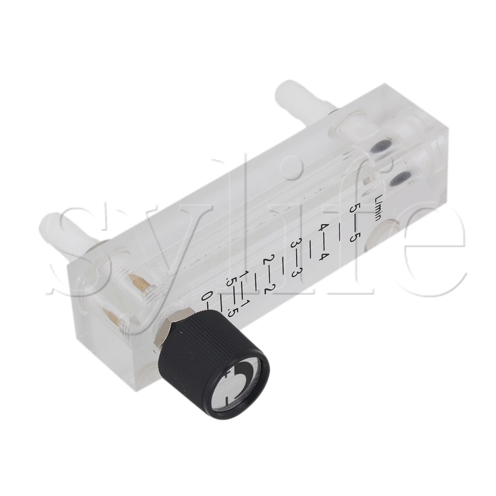 LZQ-6 0-5LPM Air Flow Meter (Lzq Gas Flow Meter) met Regelklep Voor Zuurstof Conectrator Kan Het Debiet Aanpassen  1420