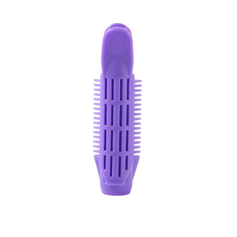 Pinzas para rizador de pelo Natural, accesorios para Estilismo de cabello, pinzas, Roots, permanente, rodillos, raíces, 2 uds.: Purple