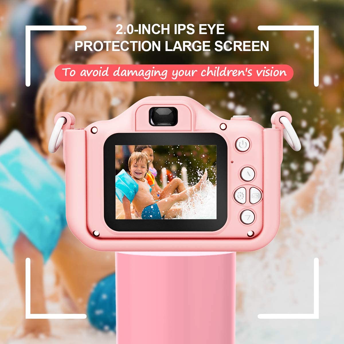 Macchina fotografica del giocattolo macchina fotografica dei bambini macchina fotografica digitale dei bambini per i bambini videocamera HD 1080P giocattolo per i bambini regalo di compleanno per i ragazzi delle ragazze