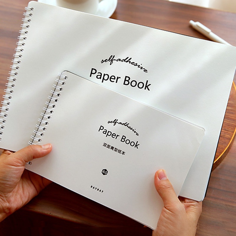 Coloffice Double-Sided Handbook Release Paper A4 A5 Meat Ball Tape Storage Book Hand Book Stickers Material Sketchbook