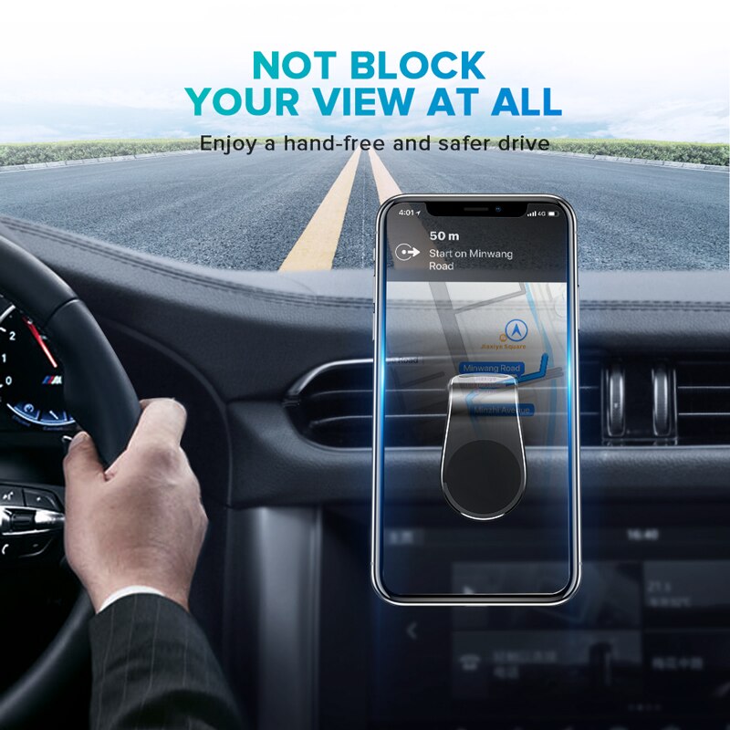 En métal support de téléphone magnétique pour voiture pour Citroen C2 C3 C4 C5 C4L DS3 DS4 DS5 DS6