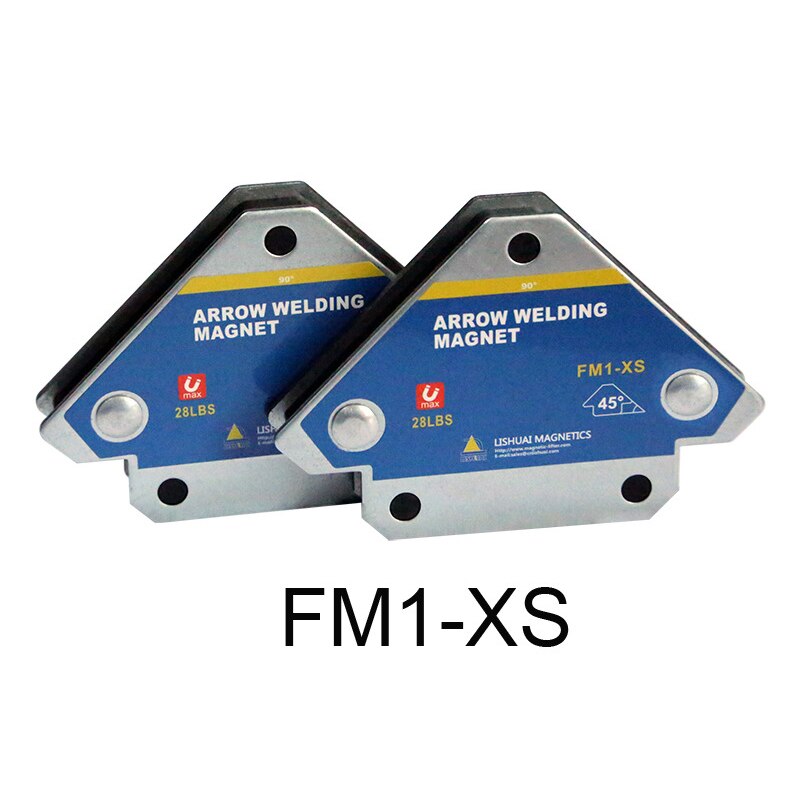 Magnetic Welding Bracket 28LBS Multi-angle Solder Arrow Magnet Welding Locator Device Fixed Auxiliary Positioner Fixture Tools: FM1-XS 2pcs