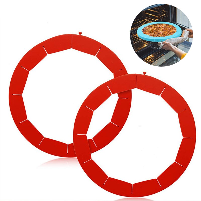 Pie Crust Shields Adjustable Pie Maker Silicone Pie Tools 1Pcs Baking Accessory Pie Tools Baking Accessory For Kitchen Cozinha