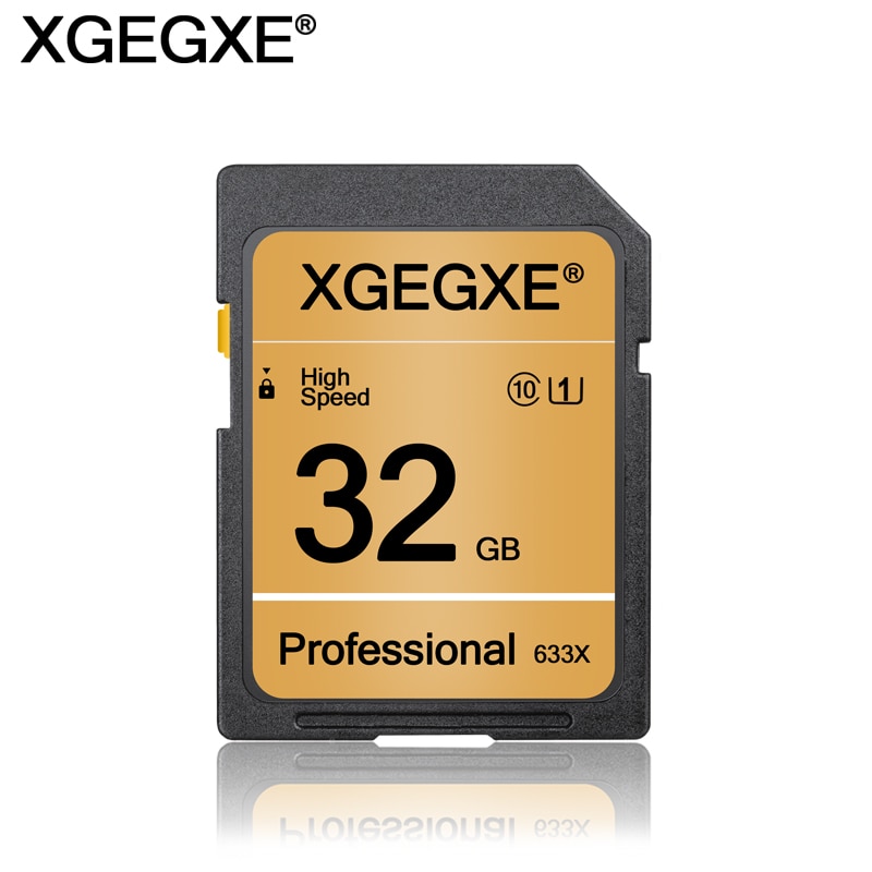 Digital Kamera Speicher Karte Reale Kapazität 64GB 32GB 16GB 8GB 4GB High Speed Class 10 UHS-I Professionelle 633x XGEGXE Lagerung Karte