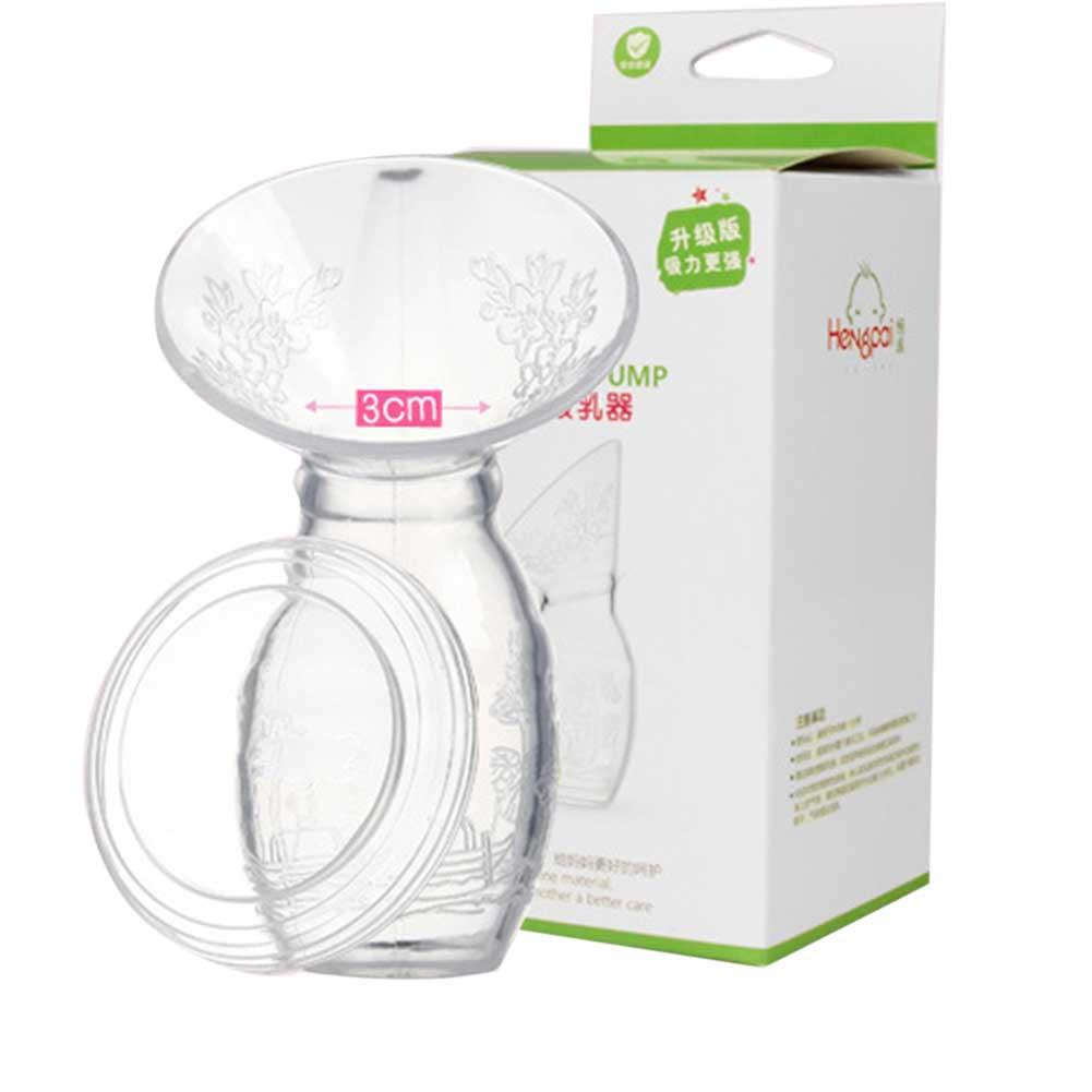 Breastfeeding Silicone Manual Nursing Strong Suction Reliever Breast Pumps Feeding Milk Bottle Sucking