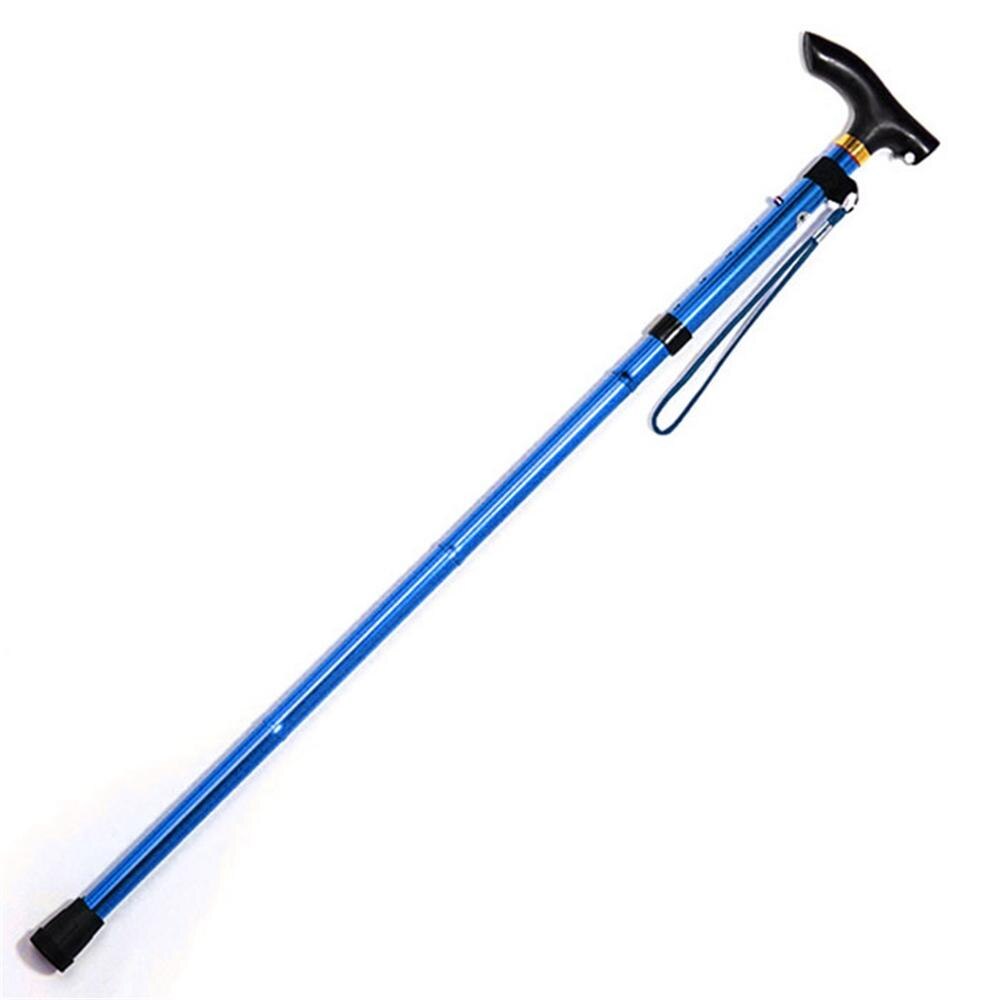 Adjustable Folding Light Weight Trekking Poles Hiking Pole Walking Stick: Default Title