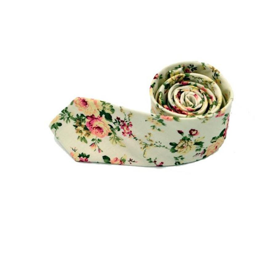Mannen Mode Bloemen Skinny Slim Stropdas Katoen Smalle Business Casual Bruiloft Tie slytherin # A50