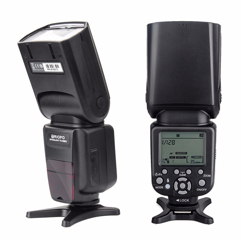 Triopo TR-586EX Flash inalámbrico Flash TTL Flash Speedlite para Nikon Canon EOS 550D 60D 6D 5D Mark II como YONGNUO YN-568EX II