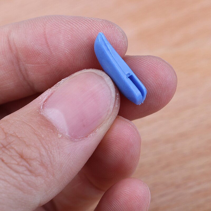 5 par/sett antiskli silikon neseputer for briller brillerammepinne på nesepute brille tilbehør