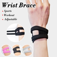 1 paar Tragbare Verstellbare Dünne Sport Yoga Handgelenk Band Fitness Verstauchung Schutz Weiche Schmerzen Für TFCC Reißen Verletzungen Klammer Ulnaris Fix