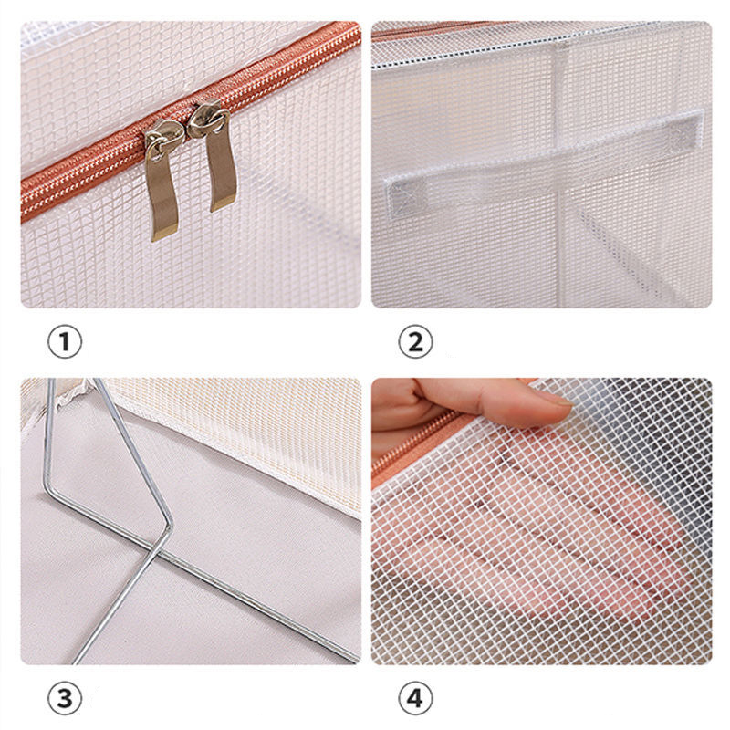 Folding Storage Box Clothing Underwear Quilt Toys Organizer Waterproof Fabric Modern Bin Box Househould Cabinet Bag