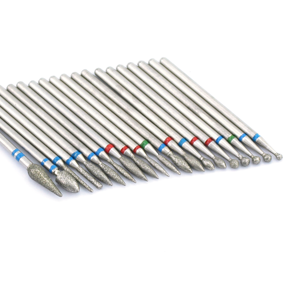 1pcs Milling Cutter Diamond Nail Drill Rotary Bits Milling Cutter For Manicure Burr Cuticle Clean Drill Bit Electric Cutter