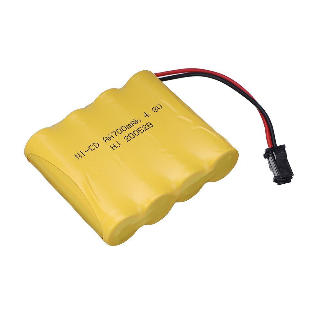 4.8V 700mAh NICD Battery and Charger Set For Remote Control Toys Electric Car Nicd 4.8V Volt Bateria SM-2P Plug