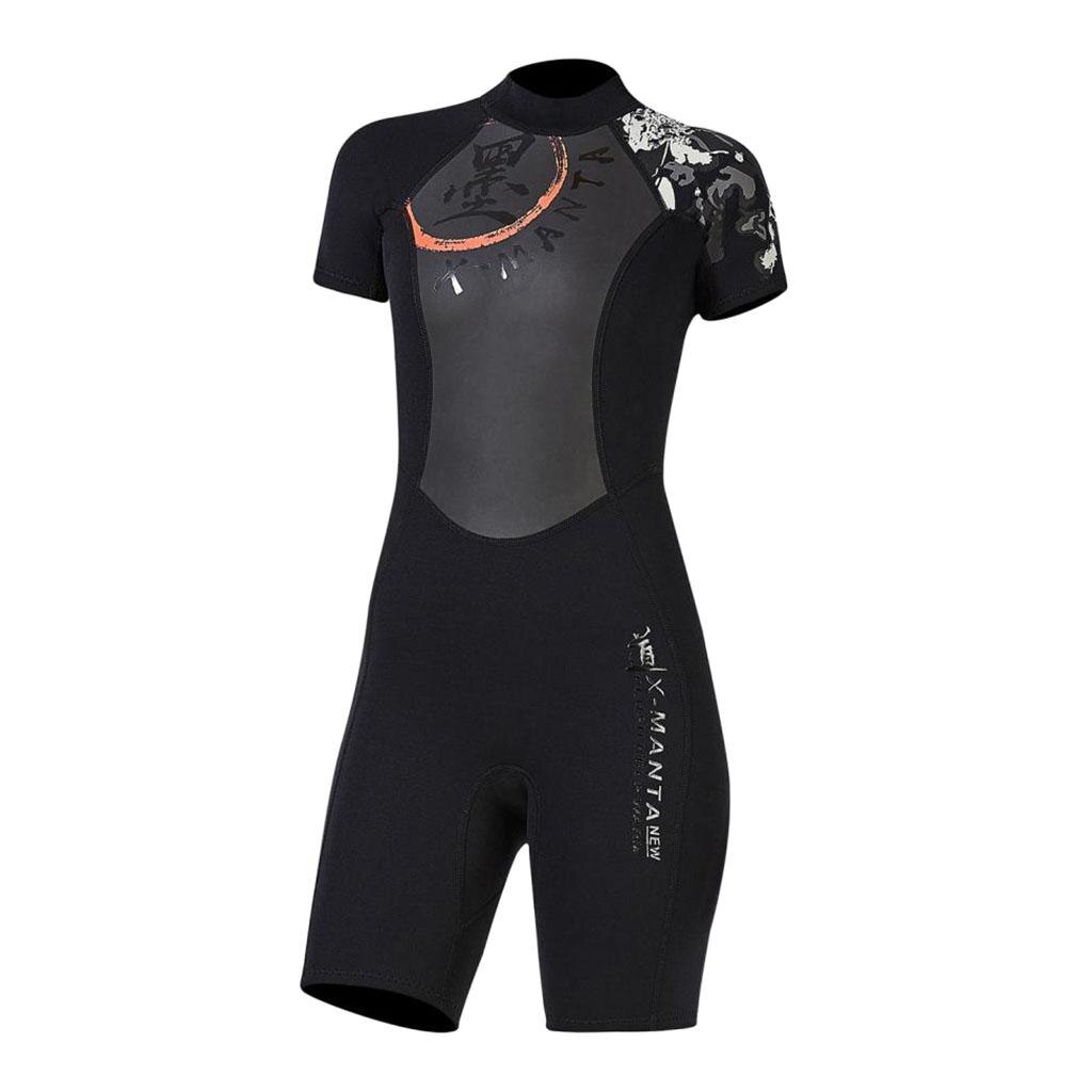 Dames Wetsuits Pak Mouwen 3Mm Neopreen Jeugd Volwassen Duiken