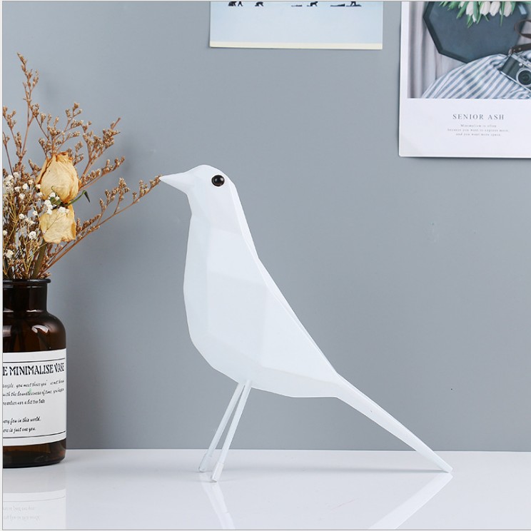 Woondecoratie Huis Vogel Houten Ambachtelijke Bobo Feeder Voor Boze Vogels Tweety Kunstmatig Decor: Chocolade