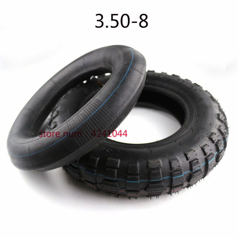 Pneus 8 pouces de moto 3.50-8 pouces avec chambres à air pour pneus de vélo Little monkey,