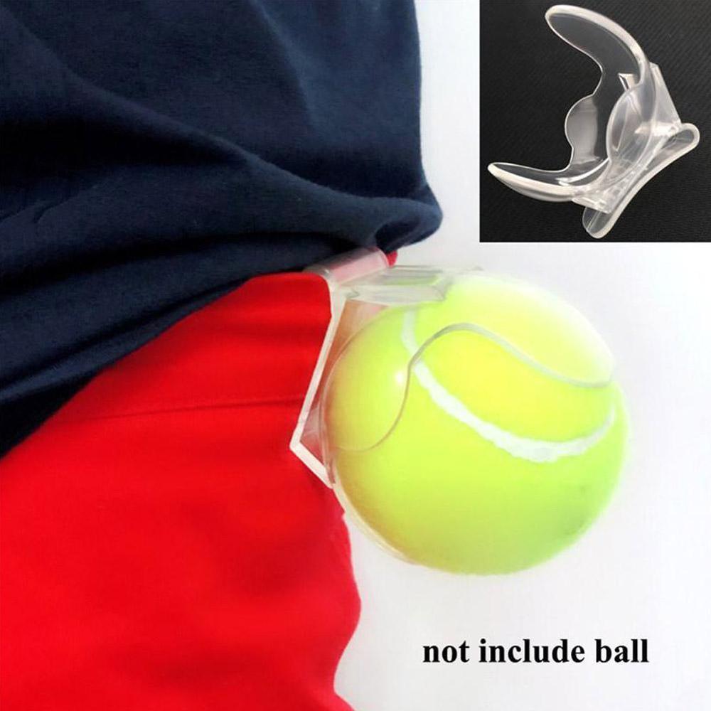 1Stck Tennis Clip Professionelle Tennis Taille Clip transparent Clip Tennis Ausbildung Ausrügestochen Tennis Ball Zubehör