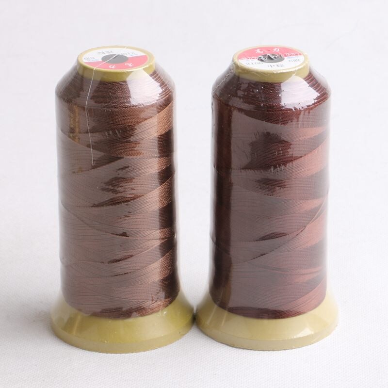 2Pcs 210D Hoge Sterkte Nylon Naaigaren Voor Haarverlenging Hand Genaaid &amp; Machines 2000M 5 Kleur In voorraad