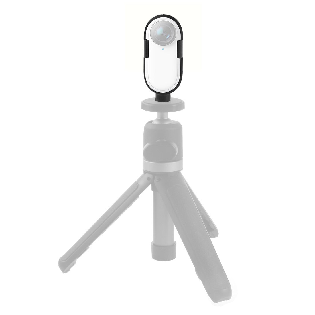 Supporto per montaggio su telaio in plastica per fotocamera con guscio protettivo da 1/4 &quot;per accessori per fotografia Insta360 GO 2 Action Camera