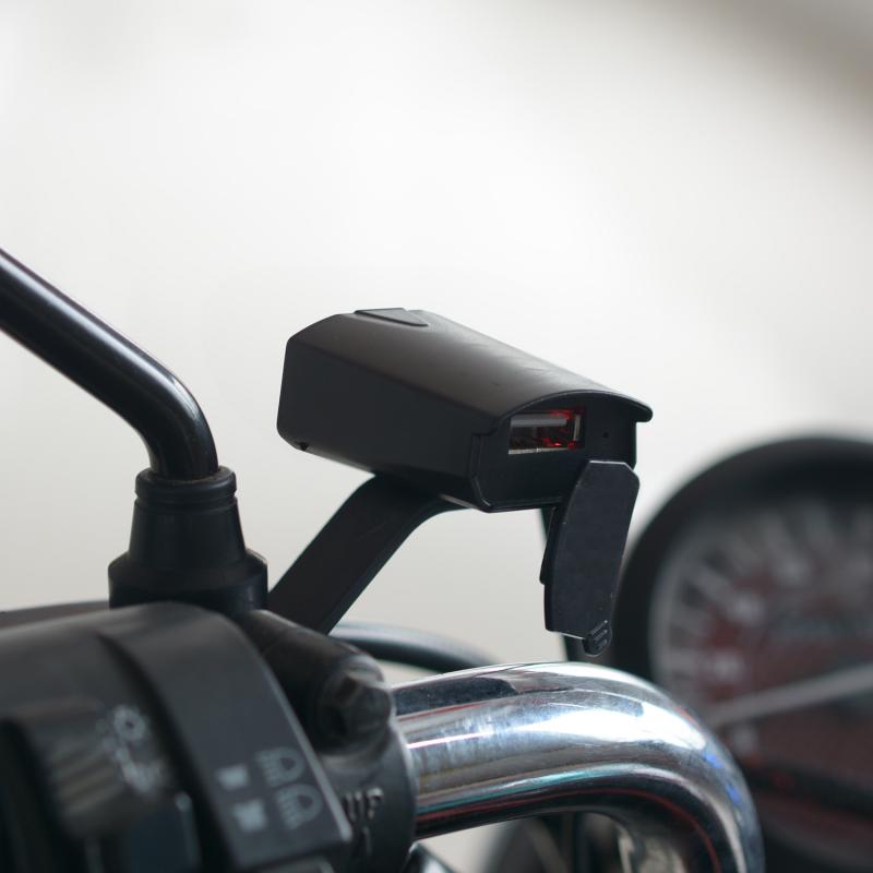 Usb port 8-32v vandtæt motorcykel motorcykel styr oplader adapter strømforsyningsstik til xiaomi telefon mobil gps moto: Default Title