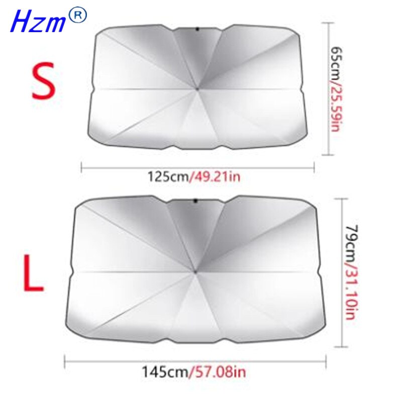 Car Sun Shade Protector Parasol Auto Sun Protector Interior Accessories For Hyundai i20 i30 i35 iX35