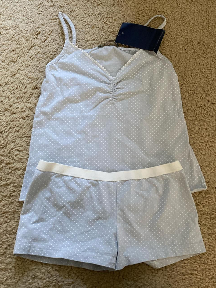 Prickigt linne shorts 2 -delat set kvinna veck spetskant v-ringad smal crop top resår i midjan korta byxor söta bomulls pyjamasset för hemmabruk: Svart