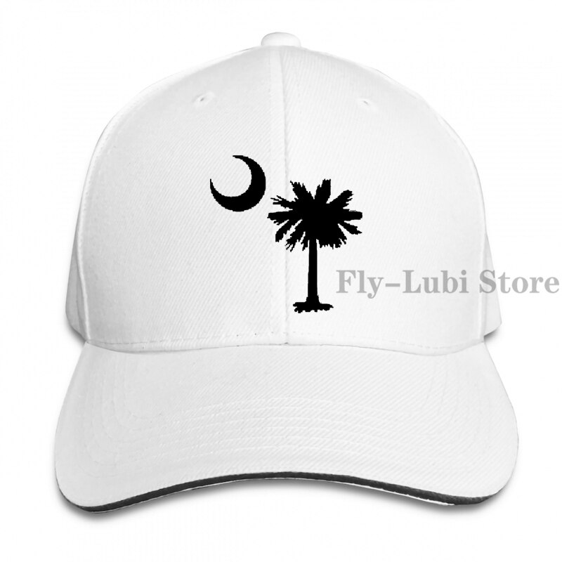 South Olina Baseball cap men women Trucker Hats adjustable cap: 1-White