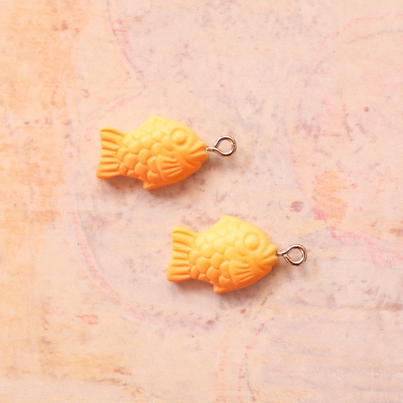 Fish Biscuits With Hook Charms For Slime DIY Polymer Filler Addition Slime Accessories Toys Lizun Modeling Clay Kit For Children