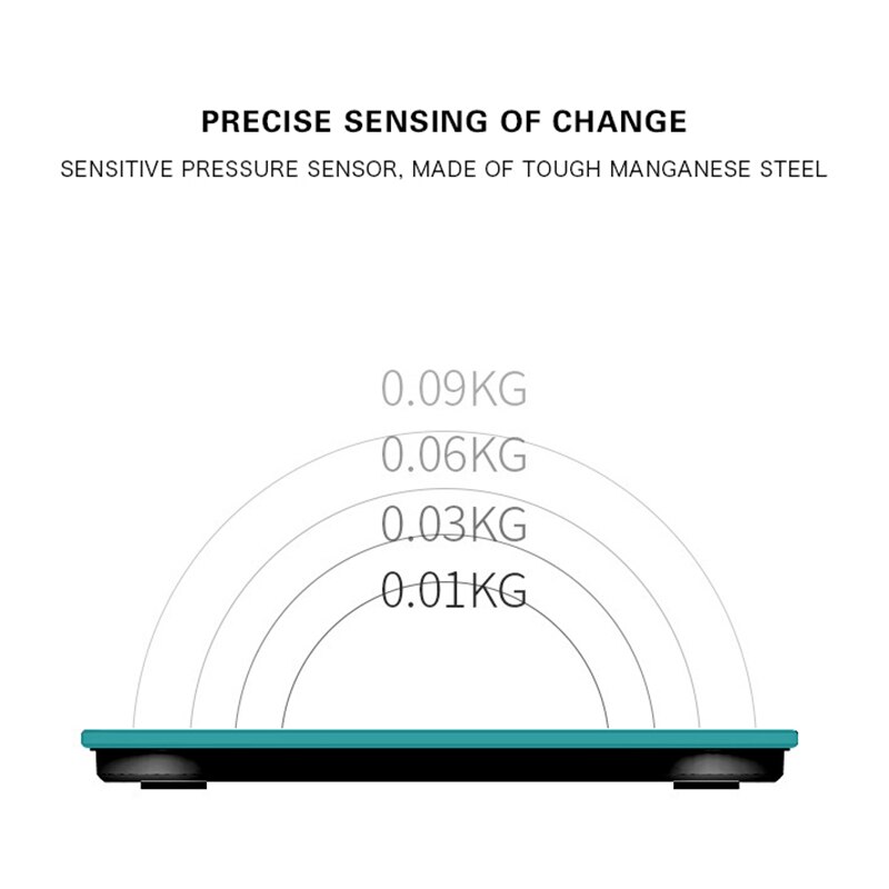 Smart Bluetooth Body Fat Scale Floor Bathroom Weight LED Digital Display Scale Body Composition Analyzer With Smartphone App