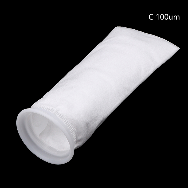 Reutilizáveis Fish Tank Felt Filter Bags, Sump Socks, Filtração Pond, 50, 75, 100um, 1Pc: Verde