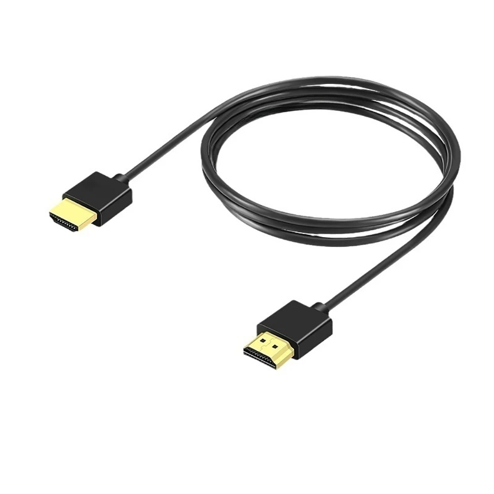 Vergulde hdmi-kabel 1.4 4k 1080p 3d voor hdtv-splitter/switcher , 0.5m 1.5m 3m hdmi-naar-hdmi-kabel, snelle ethernetkabel: <= 0.5m